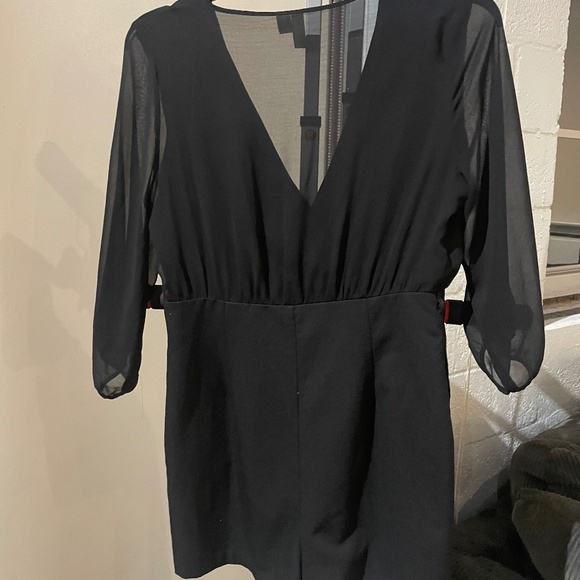 🌟 Staple Little Black Jumpsuit | Size L | Elegant Party Ready One-Piece - Picture 1 of 15